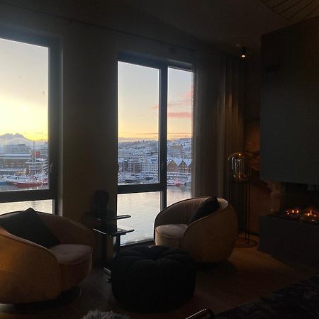 טרומסה Vindlys Luxury Penthouse Apartment מראה חיצוני תמונה