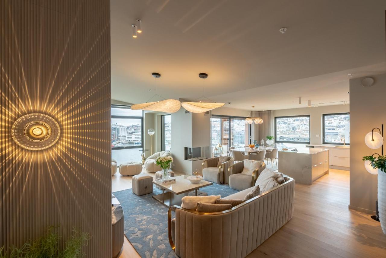 טרומסה Vindlys Luxury Penthouse Apartment מראה חיצוני תמונה