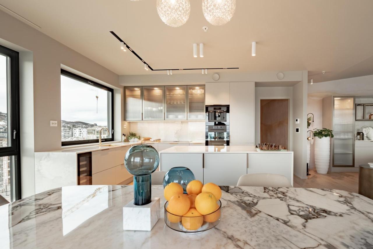 טרומסה Vindlys Luxury Penthouse Apartment מראה חיצוני תמונה