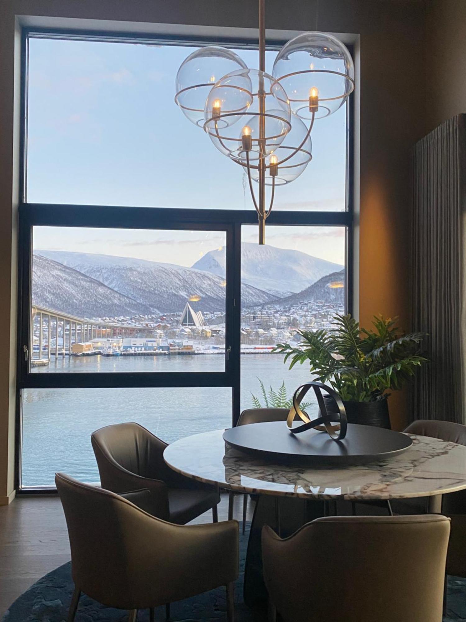 טרומסה Vindlys Luxury Penthouse Apartment מראה חיצוני תמונה