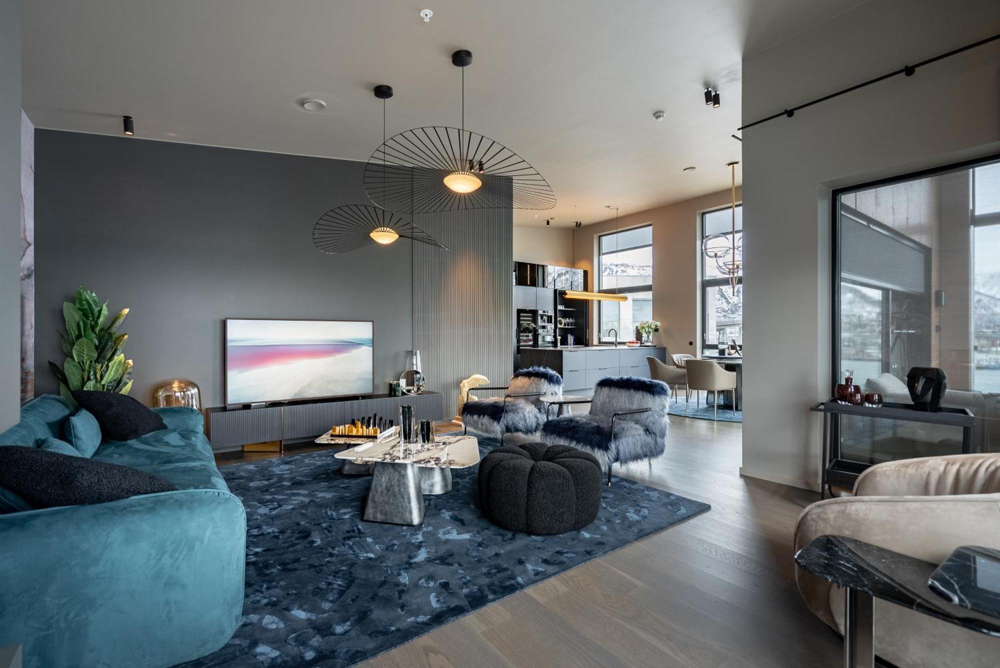 טרומסה Vindlys Luxury Penthouse Apartment מראה חיצוני תמונה