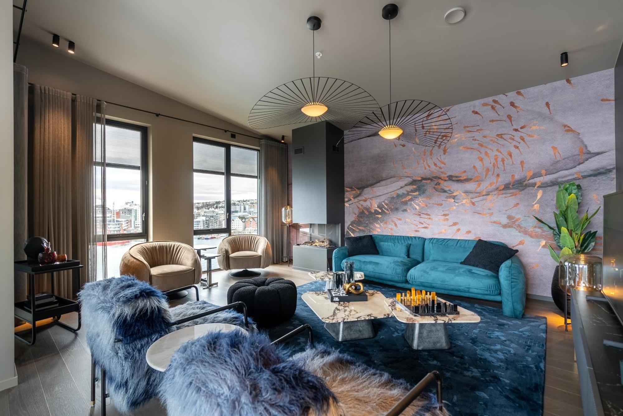 טרומסה Vindlys Luxury Penthouse Apartment מראה חיצוני תמונה
