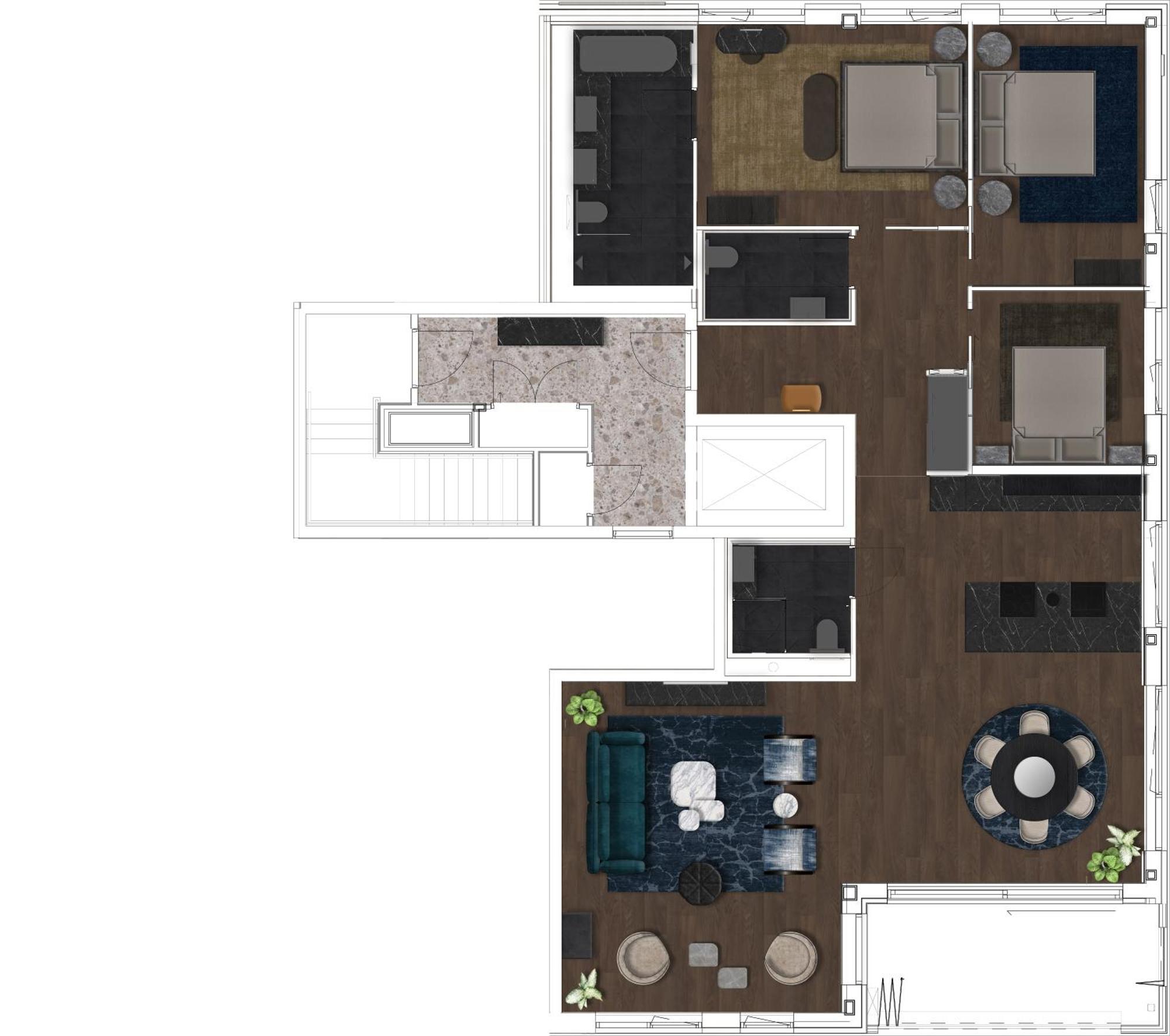 טרומסה Vindlys Luxury Penthouse Apartment מראה חיצוני תמונה