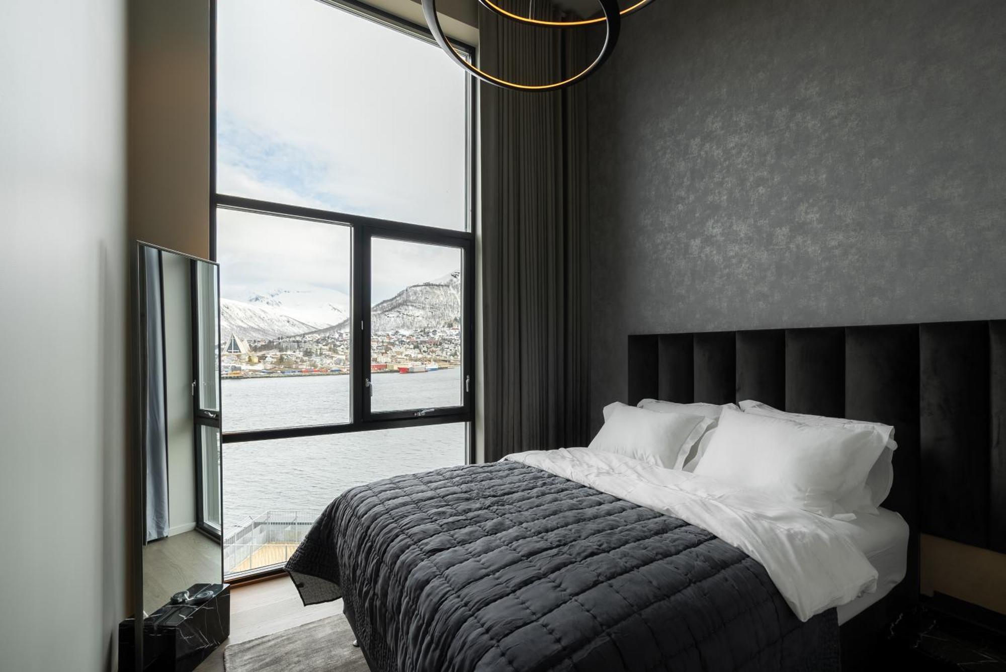 טרומסה Vindlys Luxury Penthouse Apartment מראה חיצוני תמונה
