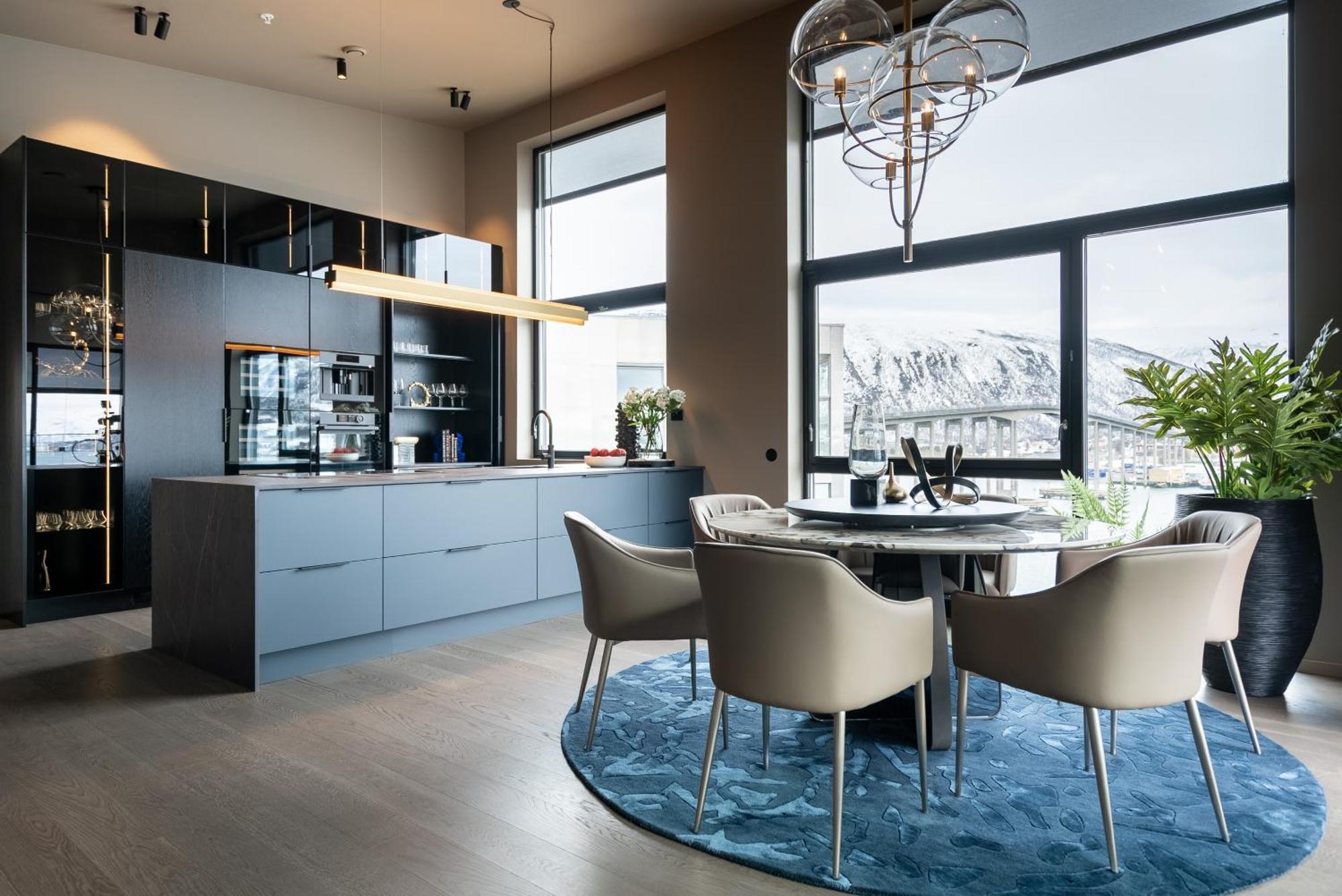טרומסה Vindlys Luxury Penthouse Apartment מראה חיצוני תמונה