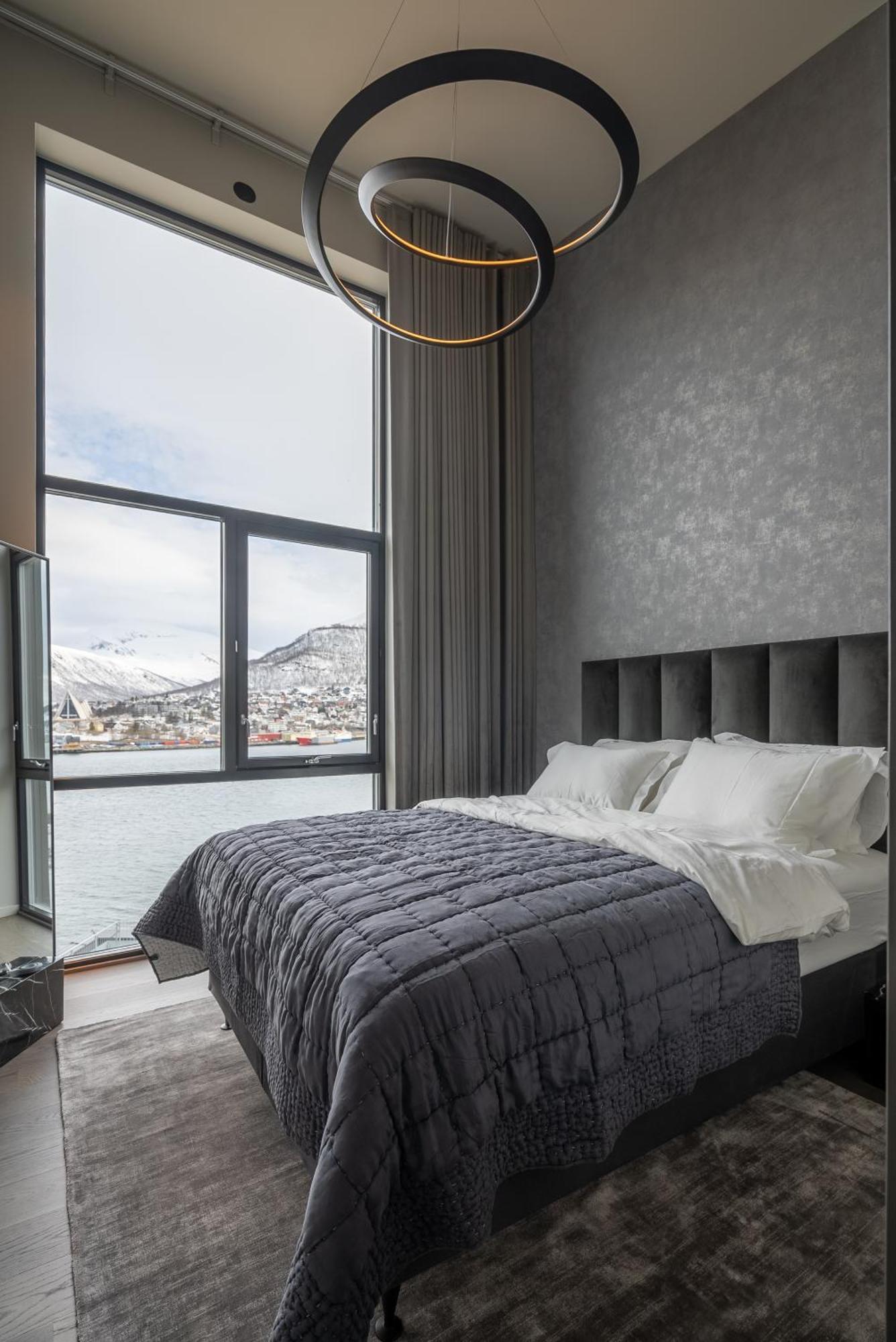 טרומסה Vindlys Luxury Penthouse Apartment מראה חיצוני תמונה