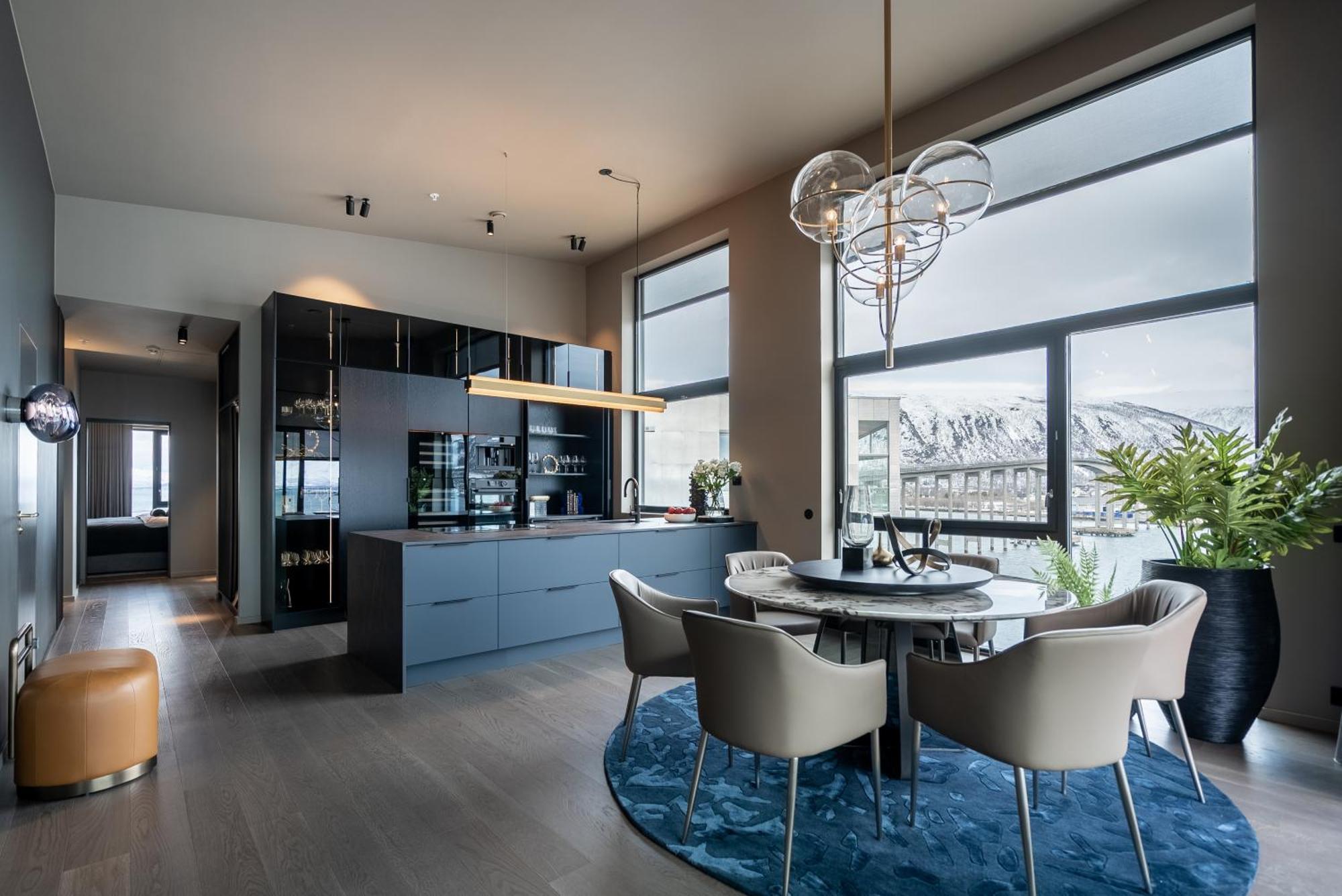 טרומסה Vindlys Luxury Penthouse Apartment מראה חיצוני תמונה