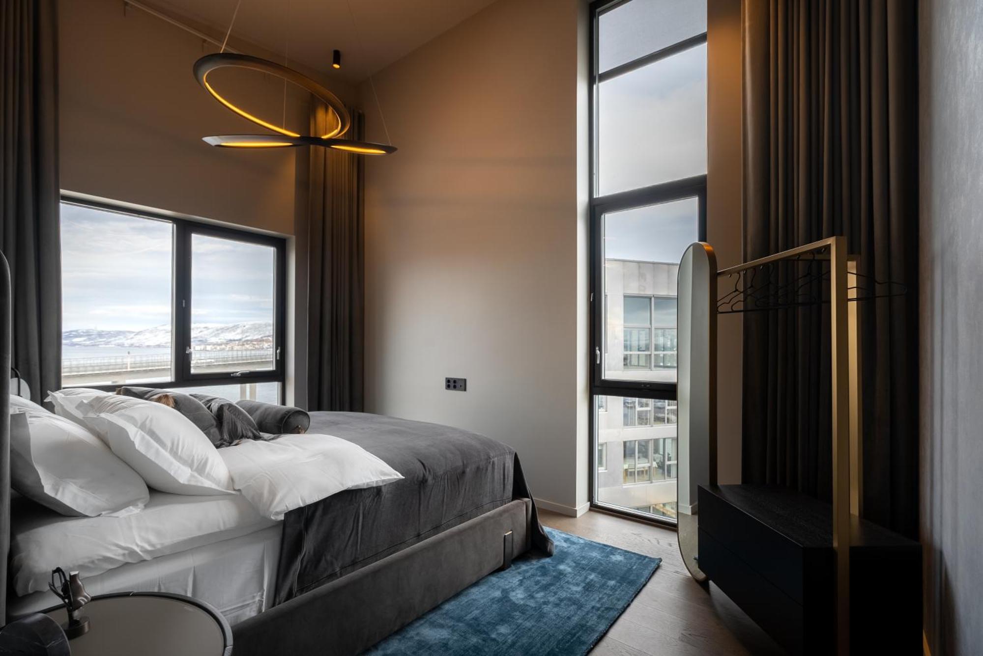 טרומסה Vindlys Luxury Penthouse Apartment מראה חיצוני תמונה