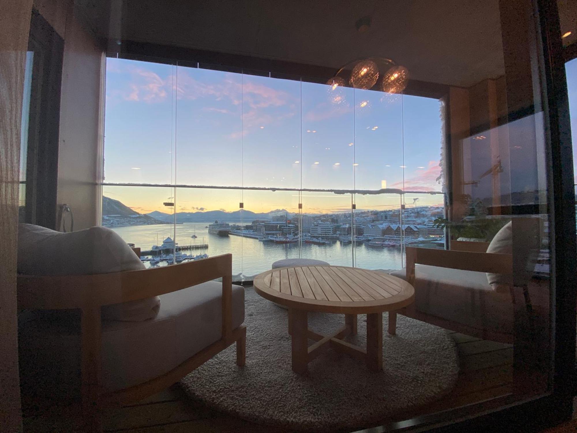 טרומסה Vindlys Luxury Penthouse Apartment מראה חיצוני תמונה